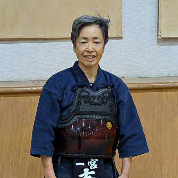 Portrait de Teruko SHICHI